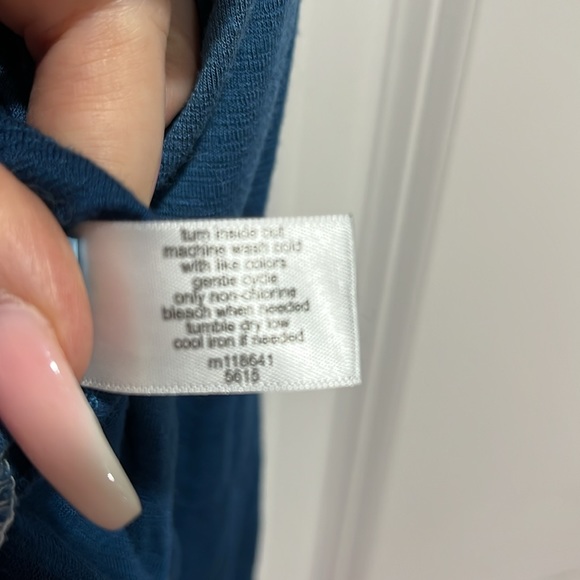 Lane Bryant Sleeveless Tunic Blue Ombré - Picture 9 of 10